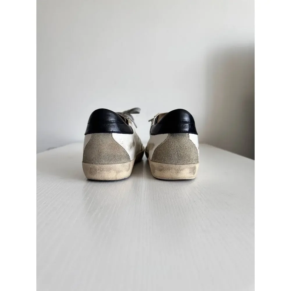Golden Goose Superstar Sneakers White Gray Star - Picture 3 of 7